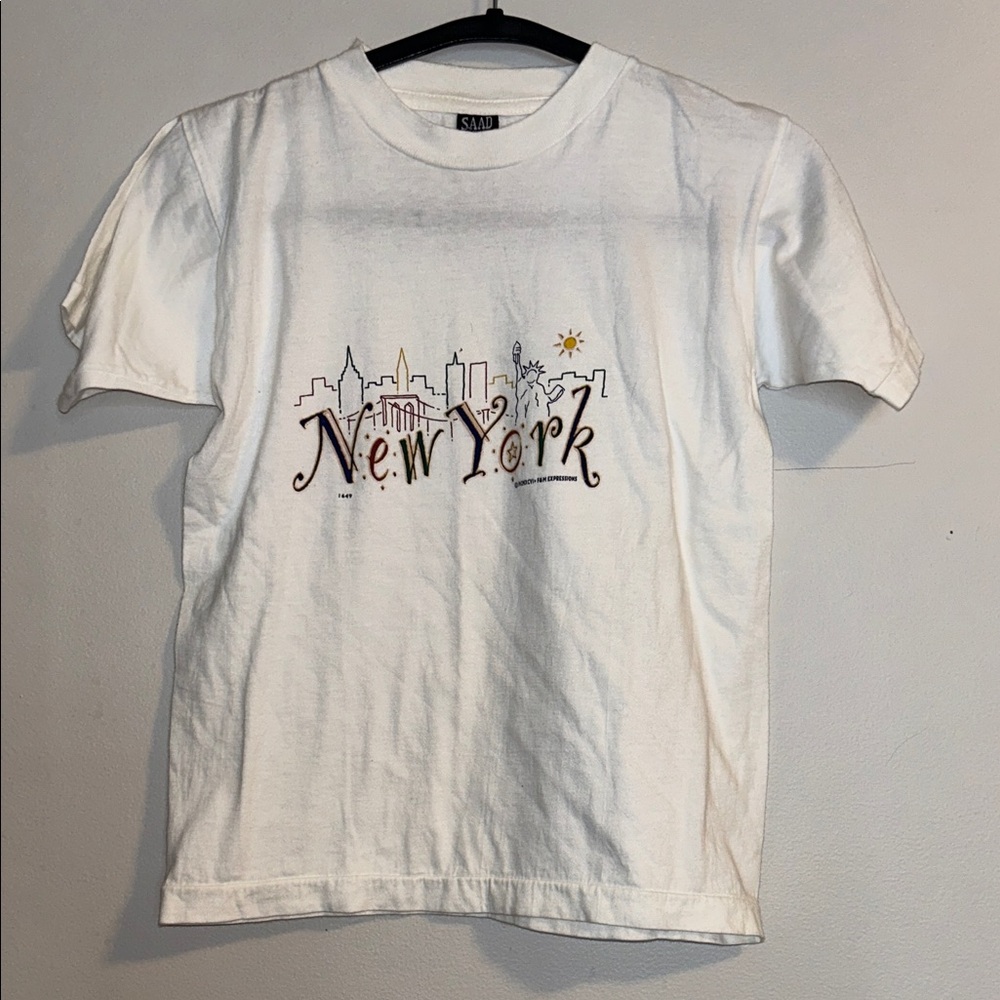 SD Collection White Cotton T-Shirt